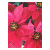 赤いポインセチア テーブルクロス (正面)