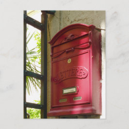 赤いポスト ポストカード