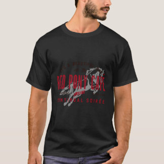 赤いポニー美しい日だ Tシャツ