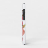 赤いポピーと青いヤグルマギクの水彩画 Case-Mate iPhoneケース (裏面/左)