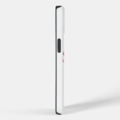 赤いポピー絵画の白 Case-Mate iPhoneケース (裏面 / 右)