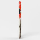 赤いポピー·フィールドズの電話ケース Case-Mate iPhoneケース (裏面/右)