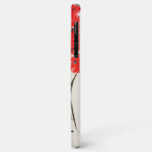 赤いポピー·フィールドズの電話ケース Case-Mate iPhoneケース (裏面/左)