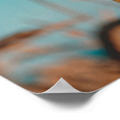 赤いポピー –  ポスター (角)