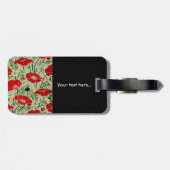 赤いポピー～ラゲッジタグ ラゲッジタグ (裏面横)