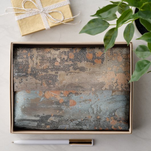 赤いポピ素朴ーグランジ抽象芸術フローラの分離 薄葉紙 (ギフト)