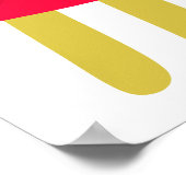 赤いポプシクルのポスター ポスター (角)