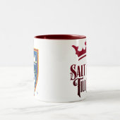 赤いマグの王室のな軍隊のロゴ/赤いSLTID ツートーンマグカップ (中央)