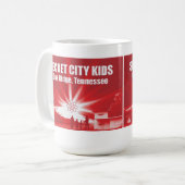 赤いマグ コーヒーマグカップ (正面左)