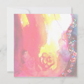 赤いマスク / マルディ・グラ・マスカレード・パーティー 招待状 (裏面)