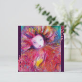 赤いマスク / マルディ・グラ・マスカレード・パーティー 招待状 (スタンド正面)