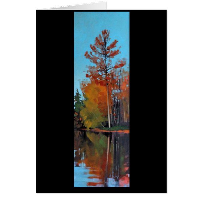 赤いマツ反射 (正面)