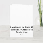 赤いマドンナ シーズンカード (裏面)