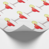 赤いマルガリータ ラッピングペーパー (角)