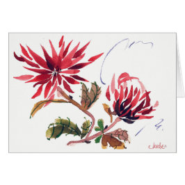 赤いミイラ(5" x 7")、含まれている白い封筒