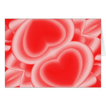 赤いミラー化ハート