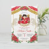 赤いメキシコンチャラ キンセアニエラ ウェスタン ご招待 招待状 (スタンド正面)