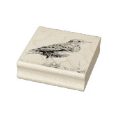 赤いメドウラークの切手 ラバースタンプ (スタンプ)