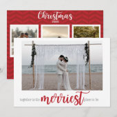 赤いメリーPlace to Be Christmas Photo Card シーズンカード (正面/裏面)