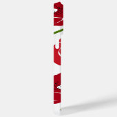 赤いモダンケシの花 Case-Mate iPhoneケース (裏面 / 右)