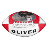 赤いモダンプレーヤーのファン名写真 アメリカンフットボール (正面)