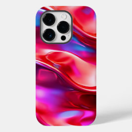 赤いモダン美的背景 Case-Mate iPhone 14 PROケース