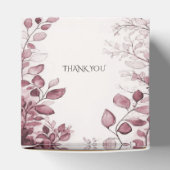 赤いモダン葉お気に入り フェイバーボックス (上部)