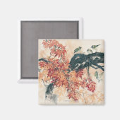 赤いモプル マグネット (正面/裏面)