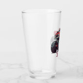 赤いモンスタートラック タンブラーグラス (右)