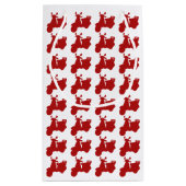 赤いモーターバイク スモールペーパーバッグ (裏面)