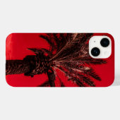 赤いヤシの木 Case-Mate iPhoneケース (裏面 (横))