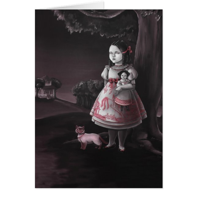 赤いヤナギカード (正面)