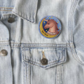 赤いユニコーンピン 缶バッジ (インサイチュ)