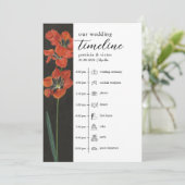 赤いユリのダッチマスター絵画 プログラム (スタンド正面)