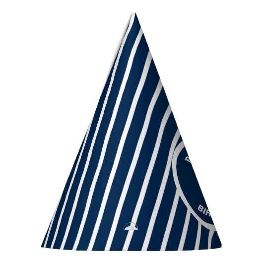 赤いヨットの航海のな誕生日 パーティーハット (左)