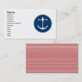 赤いヨットクラブ 名刺 (正面/裏面)