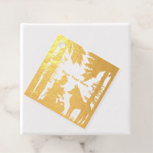 赤いライディングフードウッズとオオカミ フェイバータグ (箱)