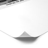 赤いライディングフード ポスター (角)