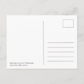 赤いライディングフードCC0204おとぎ話はがき ポストカード (裏面)