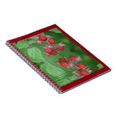 赤いラズベリー反射 ノートブック (右側)