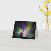 赤いラズベリー白いハト空白のカード カード (黄色い花)