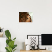 赤いラバ – Eyeポスター ポスター (ホームオフィス)