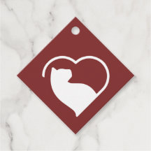 赤いラベカツギフトラベル