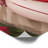 赤いランジェリー ポスター (角)