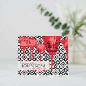 赤いランタンの方向2 エンクロージャーカード (スタンド正面)