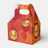 赤いランタン中国のウサギ新年GFB フェイバーボックス (裏面サイド)