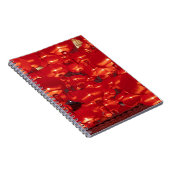 赤いランタン中国の新年 ノートブック (右側)