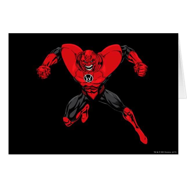 赤いランタン隊 – 怒りジャンプ1 (正面横)