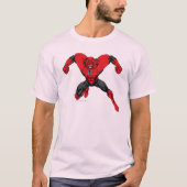 赤いランタン隊 – 怒りジャンプ1 Tシャツ (正面)