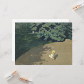 赤いランニングボールの後の少女の少女（幼少期） カード (正面/裏面インサイチュ)